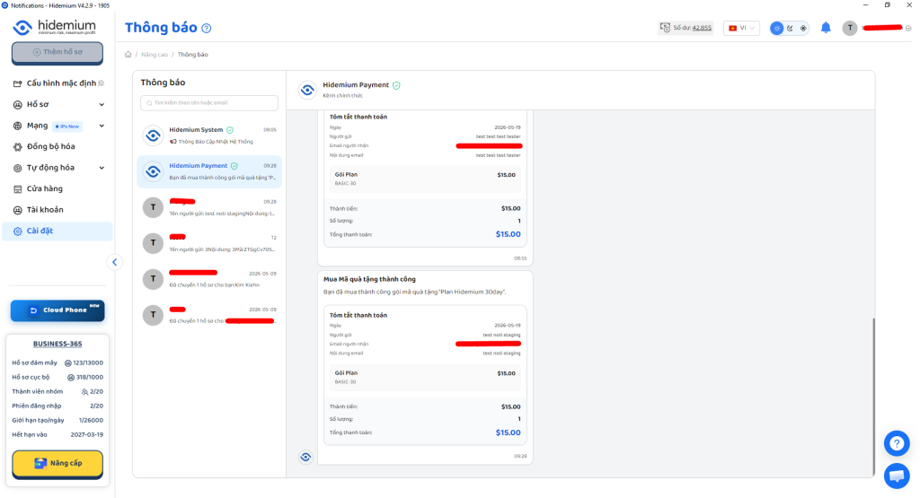 Giới Thiệu Màn Thông Báo (Notifications)